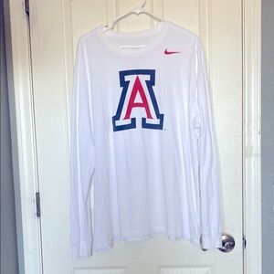 Nike White Arizona Wildcats Long Sleeve Shirt